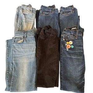 Girls’ Jeans Bundle – Size 10/12 (6 Pairs)